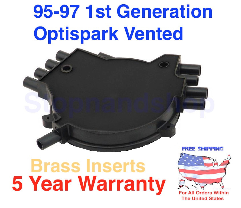 NEW Distributor Cap FOR 2nd Generation Optispark Opti Spark Vented LT1 Brass