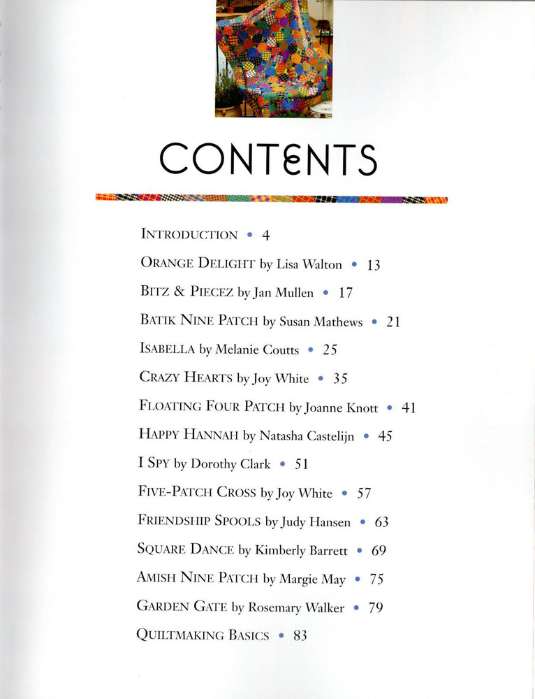 "Bright Quilts from Down Under" ©2003 That Patchwork Place Quilting Book # B607