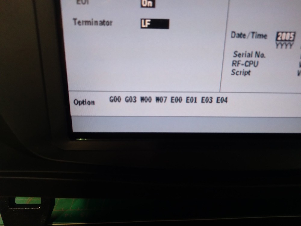 JRC NJZ-2000 Multi System UE Tester, Opts E03 E04 G00 G03 W00 W07 E00 E01