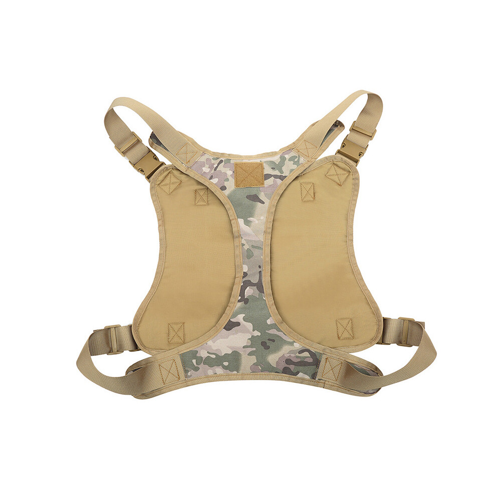 Tactical Dog Harness with Handle Large Military Working Dog Vest for Training