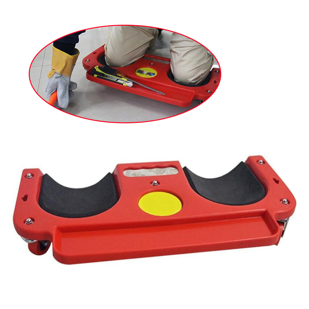 Rolling Knee Pads Dolly With Wheels Creeper Rollers Flooring Construction Work