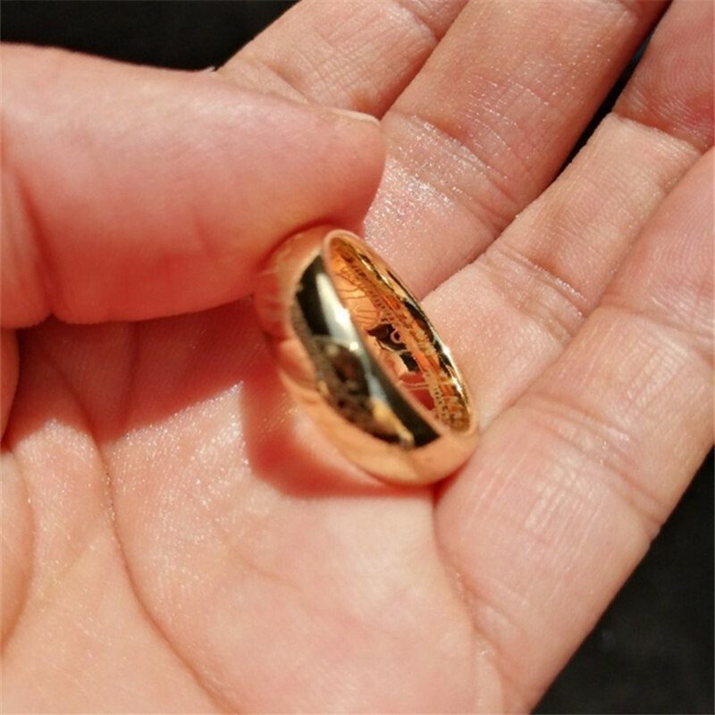 Lord of the Rings The One Ring Tungsten Jewelry Collection Best Gift