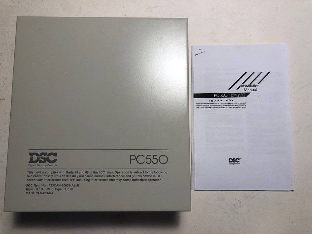 New Open Box DSC PC550 Control Panel For Security System.