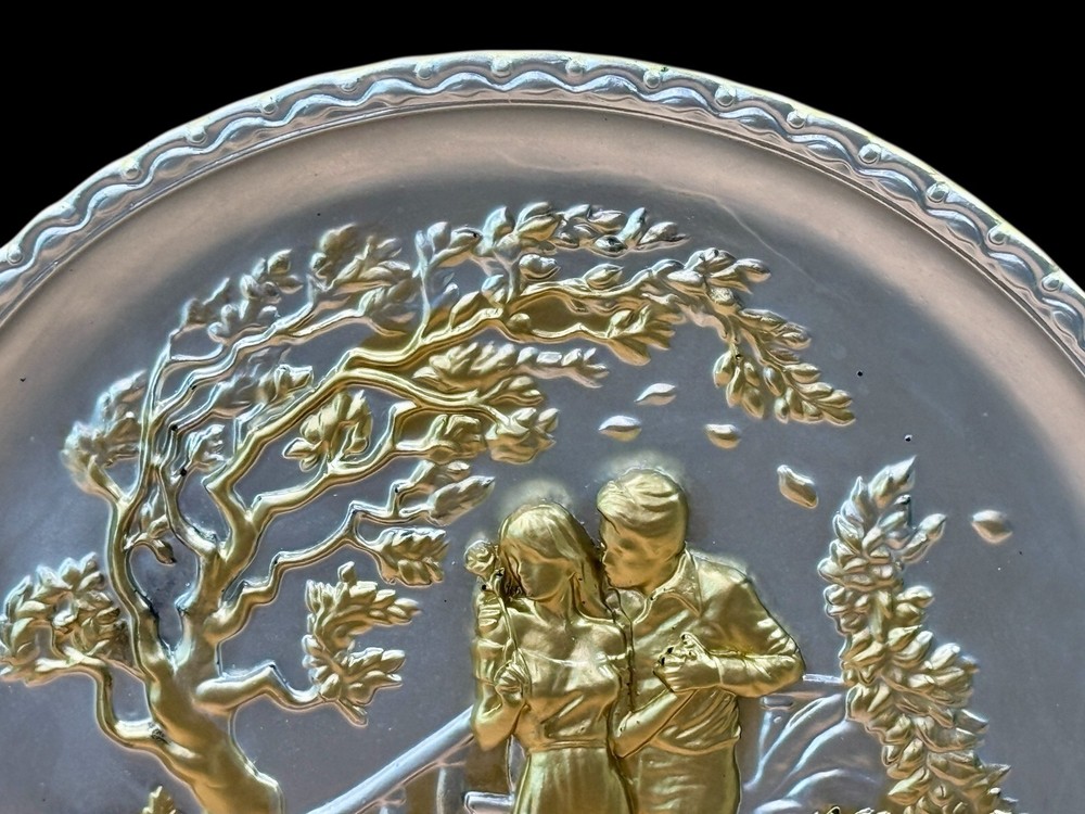 Couples Decorative Plate Mold For Resin