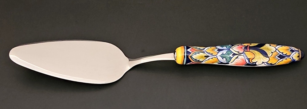 Eme 18/10 Italy Cake Server with Ceramic Handle