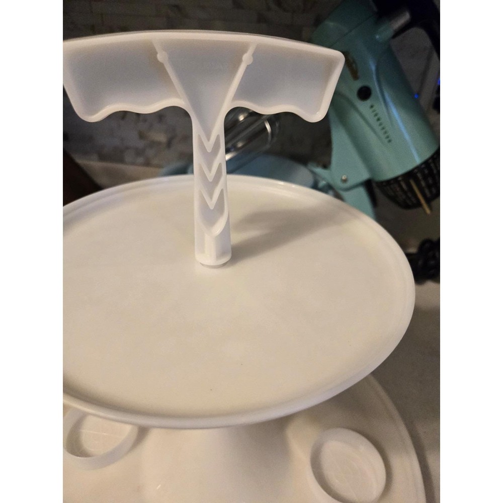 Tupperware Drink Cup Carousel Caddy Server MCM