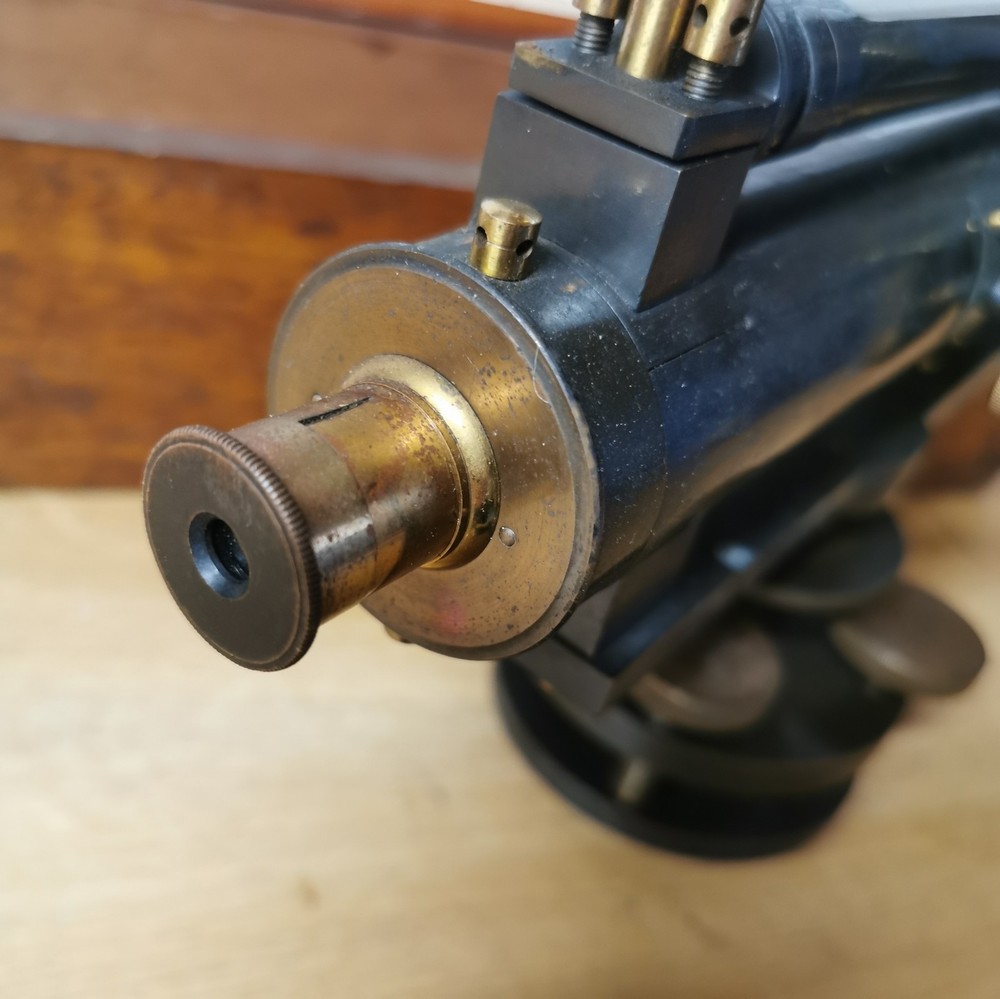 Stanley Vintage 1923 Dumpy Level Engineering Rare With Original Box