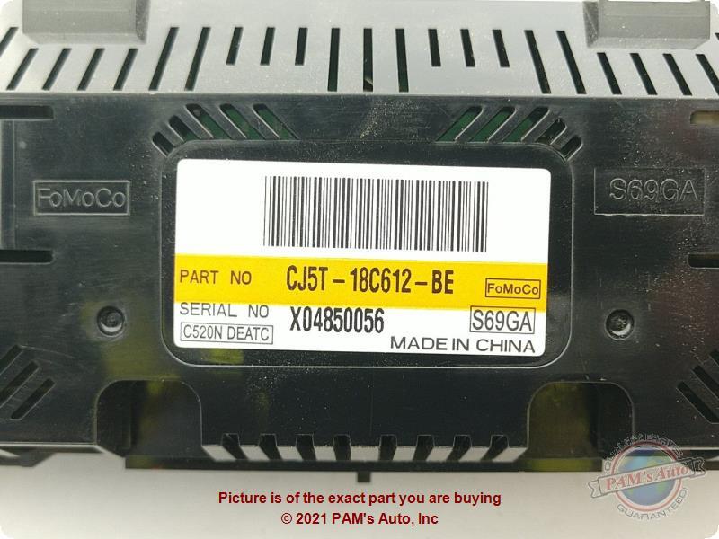Used A/C Selector Switch fits: 2015 Ford Escape Front automatic temperature cont