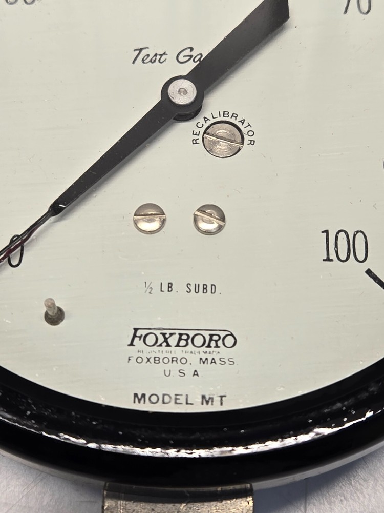 Foxboro Test Gauge 0-100 Range e16