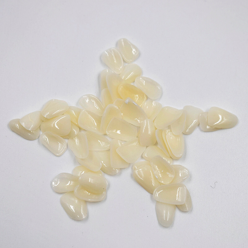 10 Pack Dental High Quality Temporary Crown Patch Veneers Porcelain Patch Upper