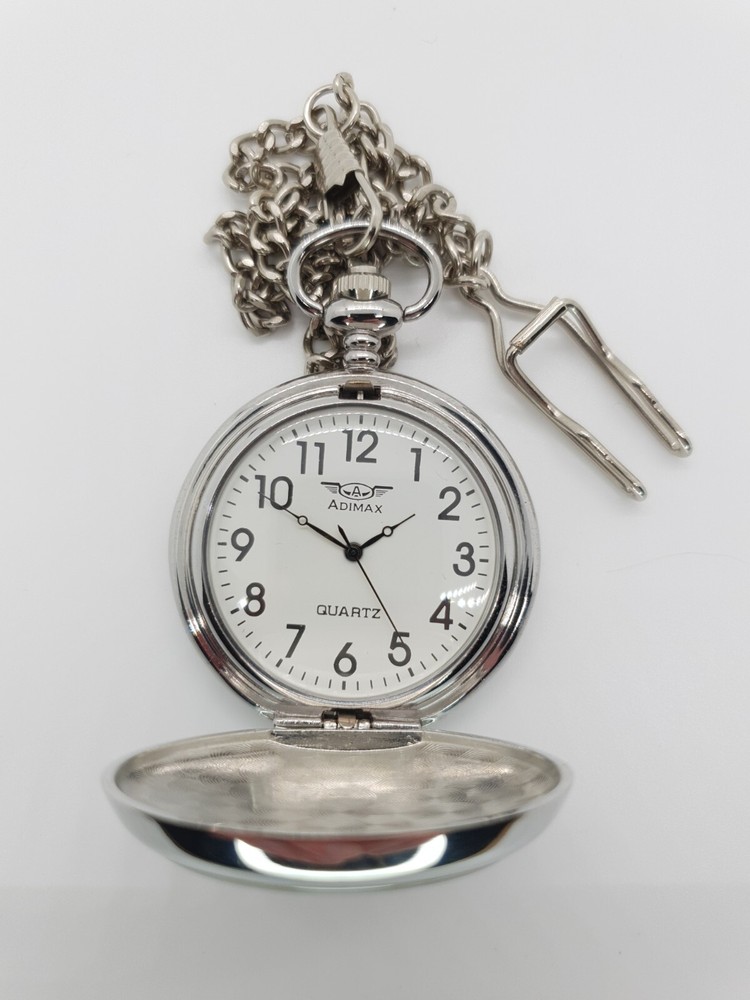 Grey Wolf Pocket Watch - New Battery