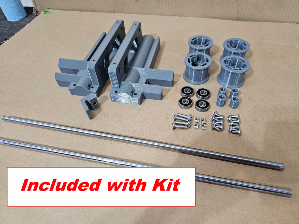 3d Printer Larger Spool Roller Fits Neptune 4 Max or Plus or standalone