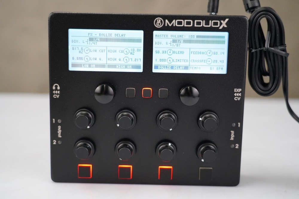 Mod Audio Devices Mod Duo X Audio Processor w/ Box & Case #57165
