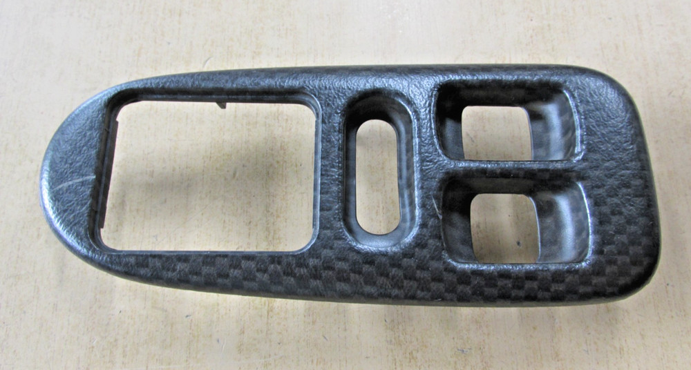 JDM Honda Integra DC2 Coupe Type R Carbon Look Window Switch Cover Bezel Trim