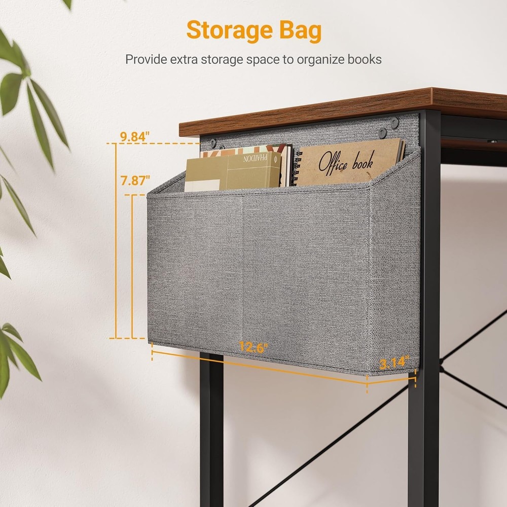 Space-Saving 55" L-Shaped Desk with Organized Storage for Efficient Offices