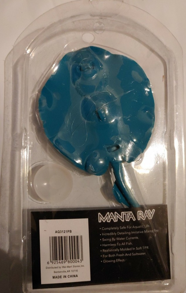 (2) "Manta Ray" Glowing Underwater Decorative Stingray