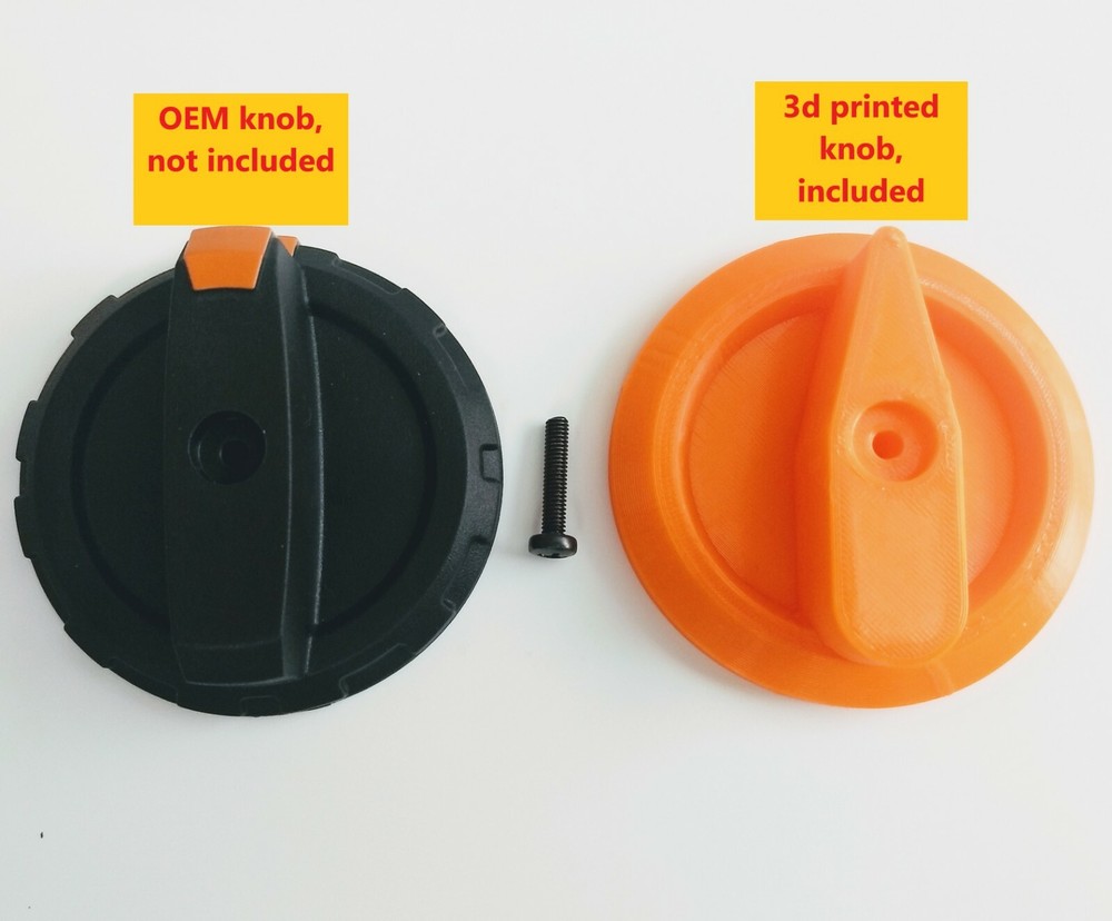 Generac Inverter Generator iQ2000 Knob Switch Run Choke - 3D printed part