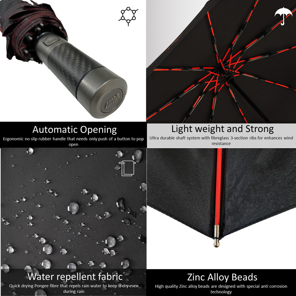 Authentic BMW Accessories Umbrella Folding Windproof Automatic Merchandise Gift