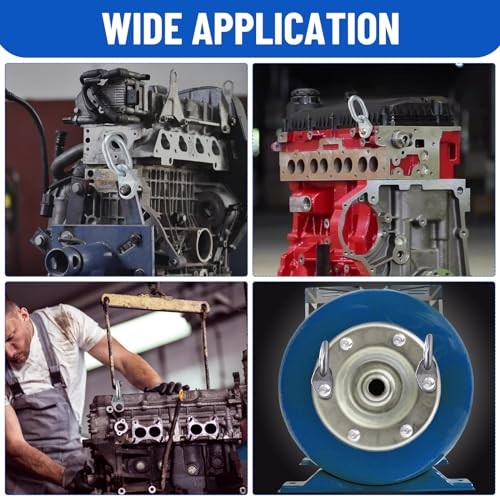 7100 Lifting Bracket Set 17700 lb Engine Lift Bracket, Forging Process, 2 Pack