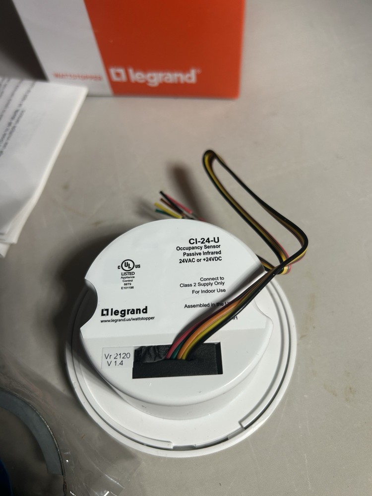 New Legrand CI-24 24VDC/AC Ceiling Occupancy Sensor