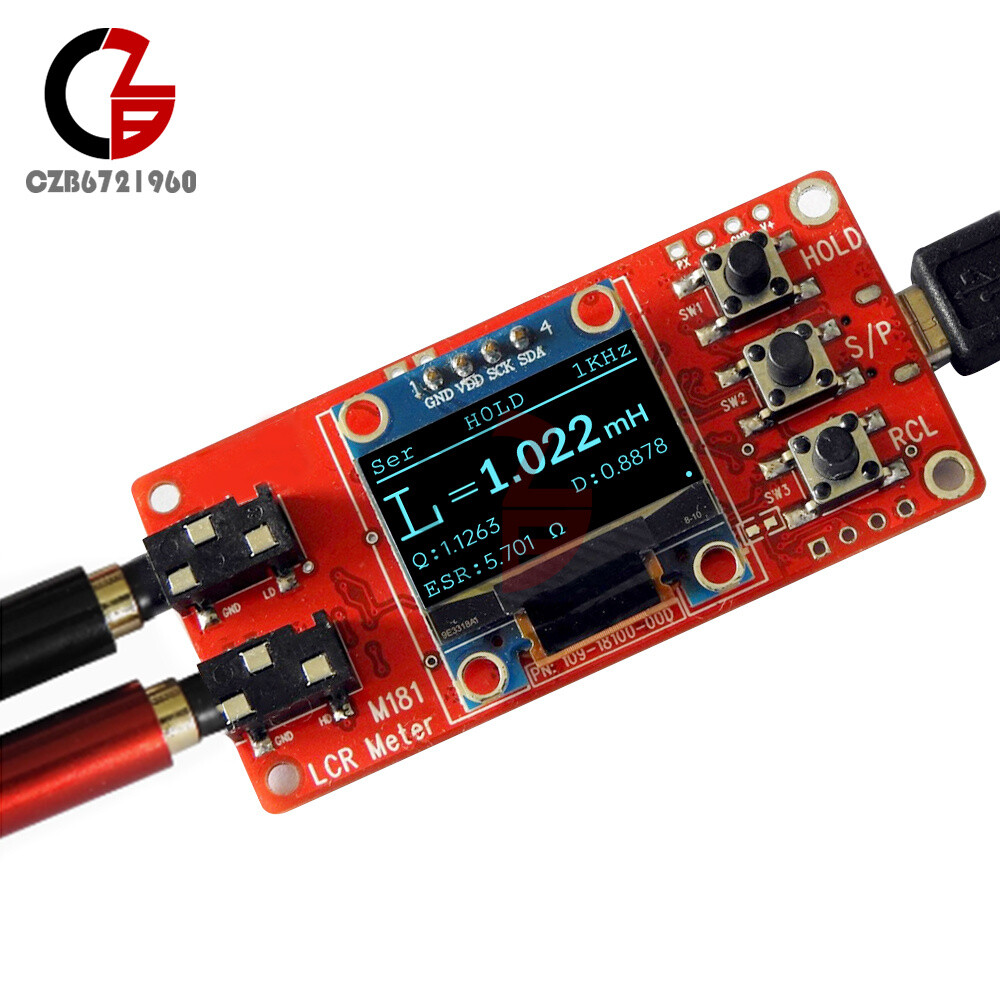 M181 LCR Bridge Tester Module Kit DIY Inductance Capacitance Meter Component Kit