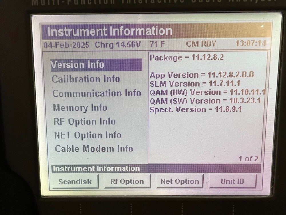 Trilithic 860DSPi Multi-Function Interactive Cable Analyzer