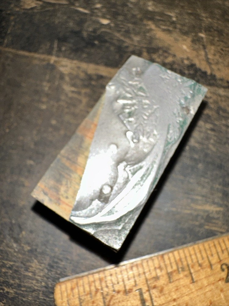 Print Block ( Bird & Flowers ) Lead Face