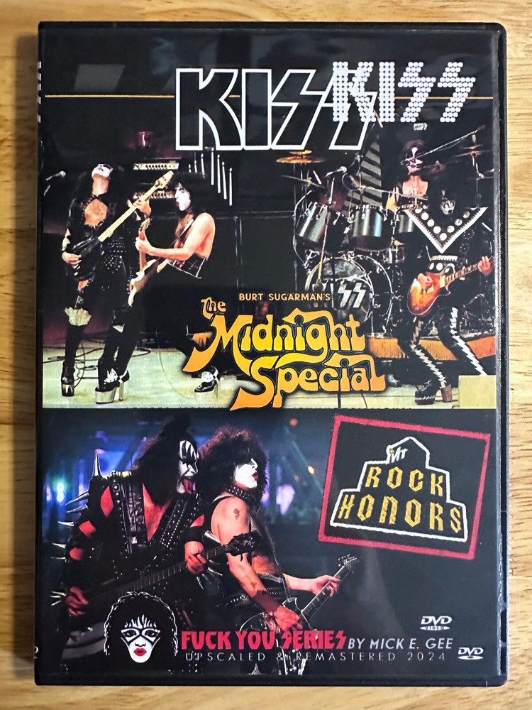 KISS - Midnight Special 1975 DVD Live Gene Paul Ace Frehley