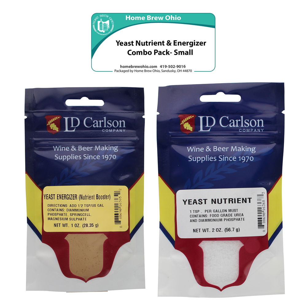 Yeast Nutrient and Energizer Combination Pack (Small)