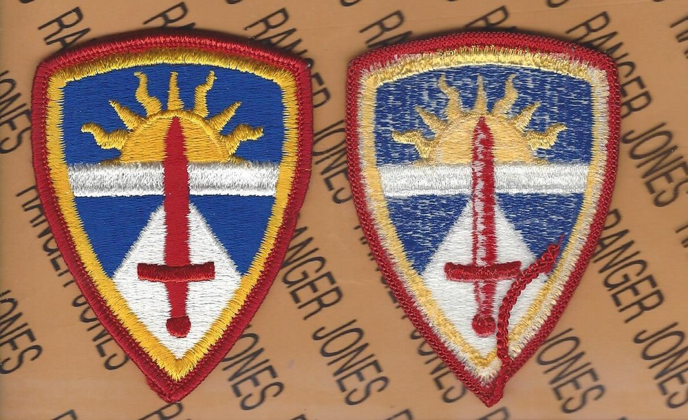 US Army Test & Expermintation Command TEXCOM dress uniform patch m/e