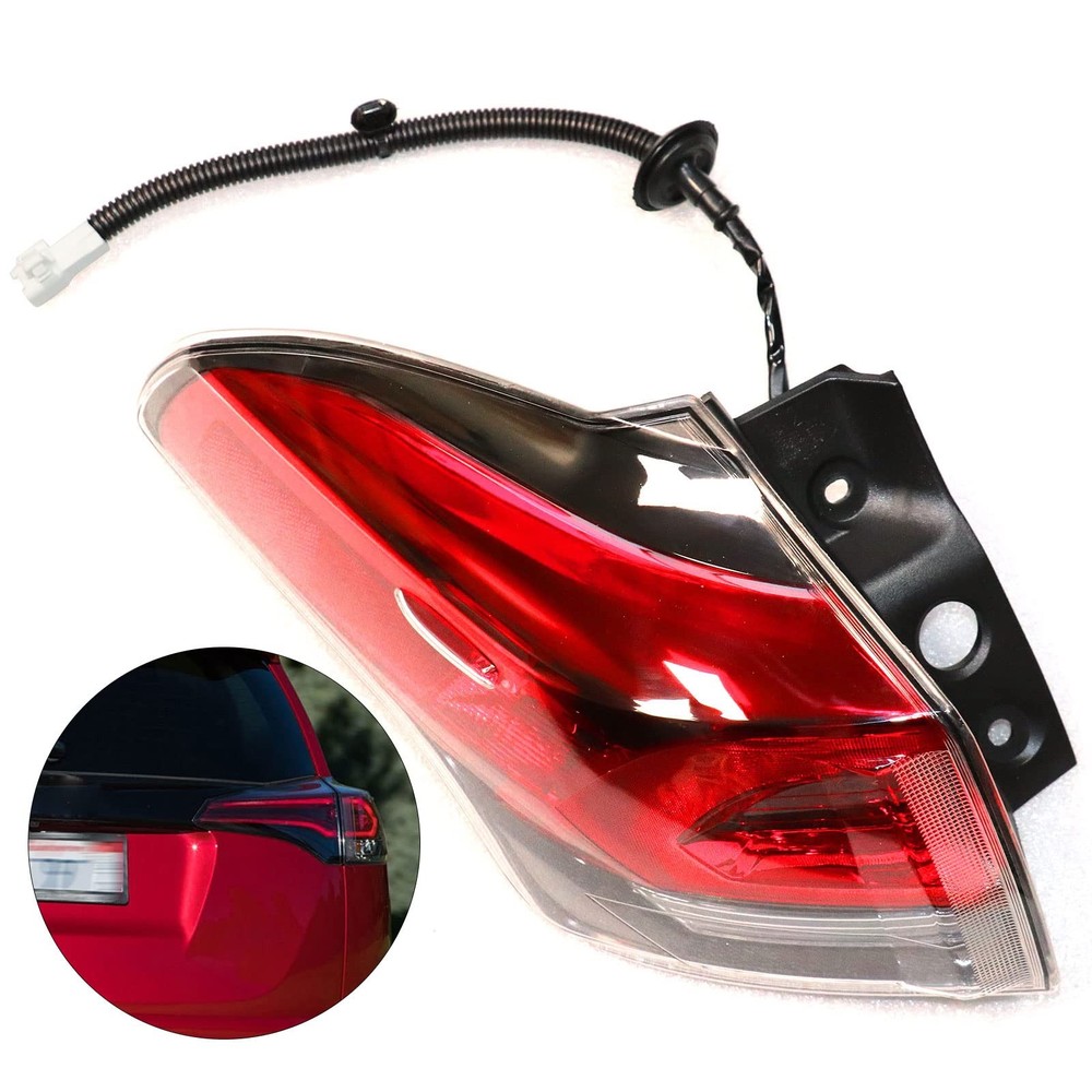 Tail Light for RAV4 2016-2018 Left Driver Side Outer Brake Lamps Assembly