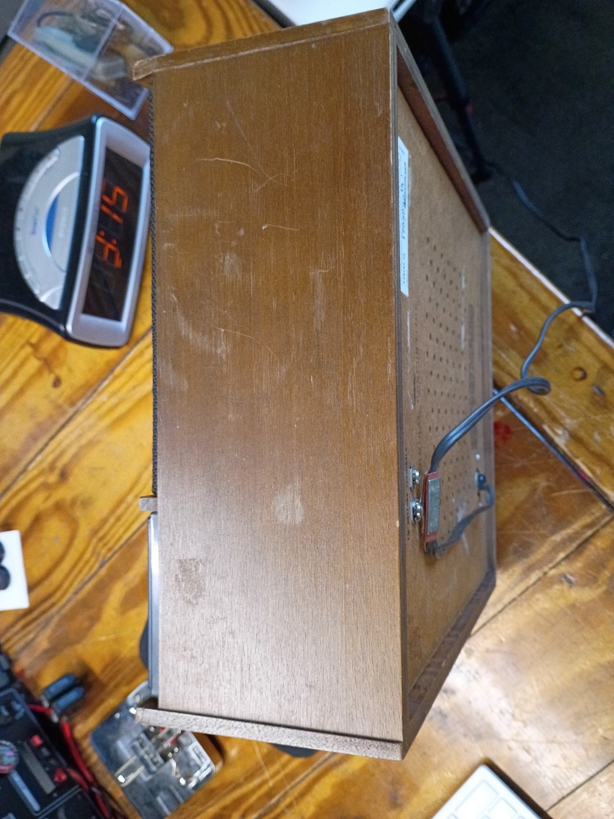 Rare 1966 Admiral Model Y471RA Transistor AM FM Radio - Works Watch Video