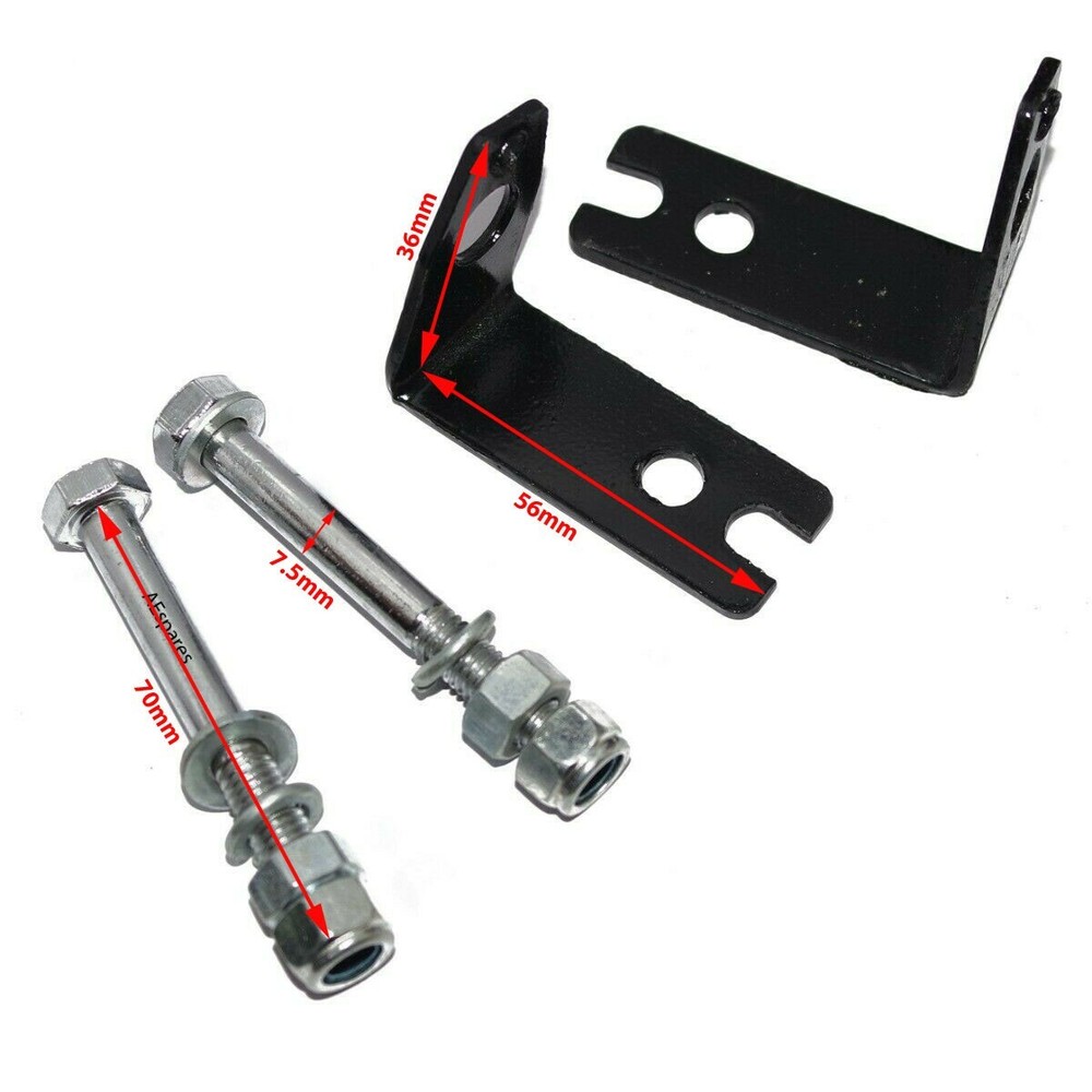Fits Royal Enfield Front Blinker Indicator Fixing Nut Bolt Bracket