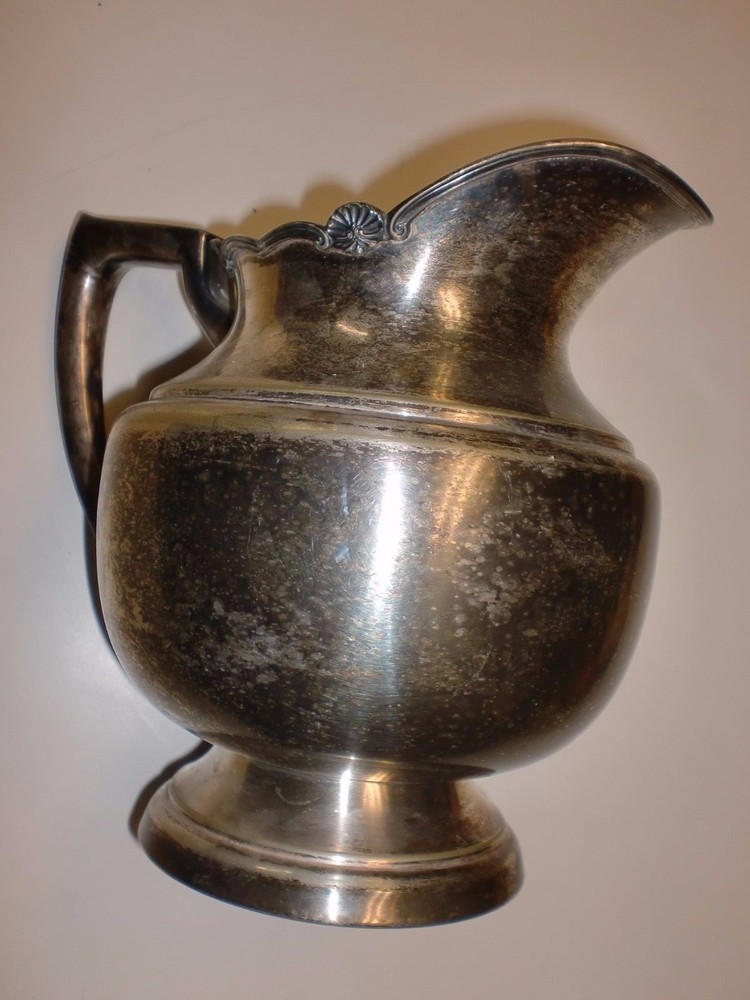 VINTAGE SILVER PLATE SHEFFIELD REGENCY PATTERN PITCHER EPNS BENEDICT 2815