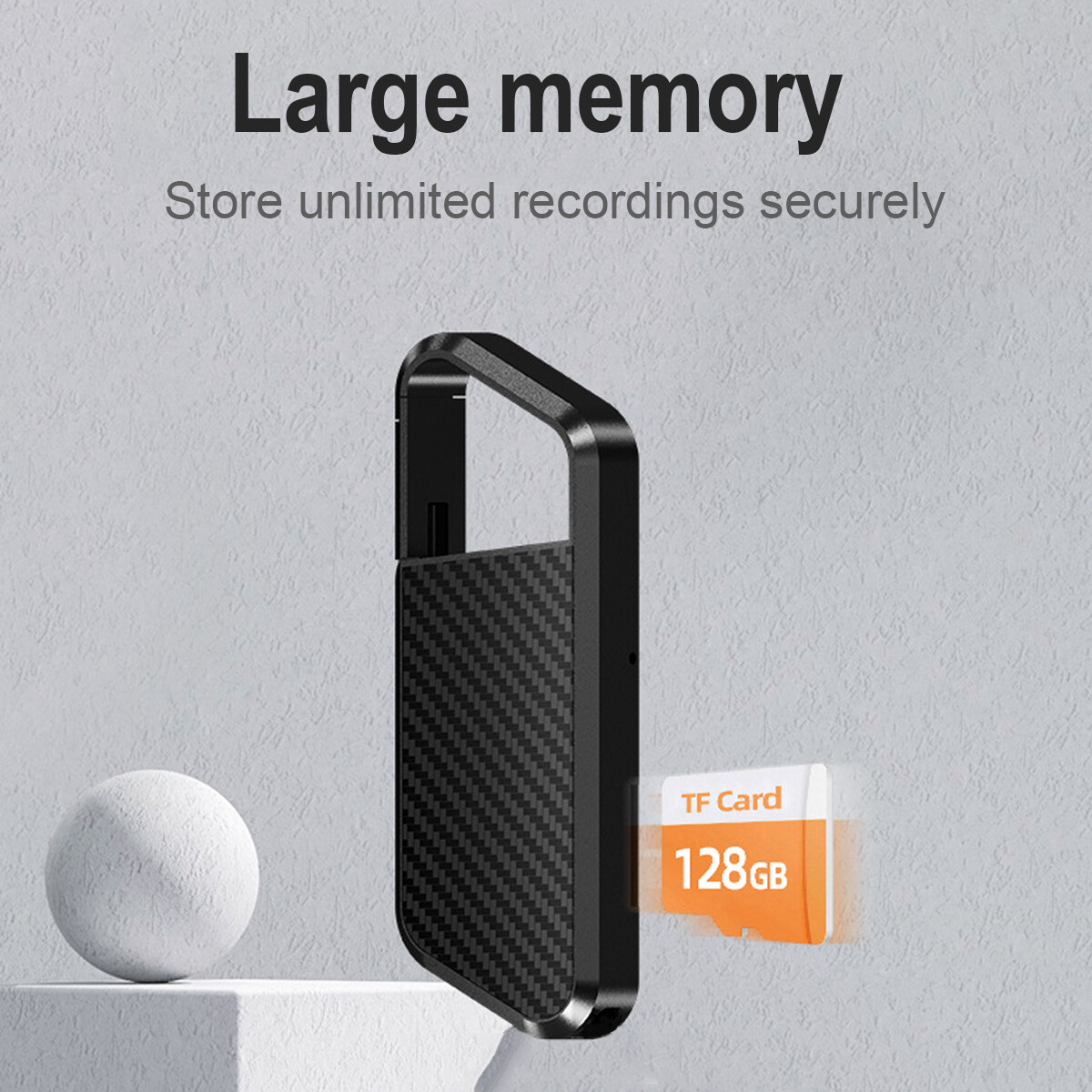 Mini Digital Hidden Spy Audio Voice Activated Recorder MP3 Small Smart Playback