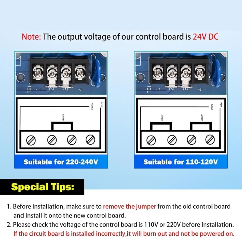 Replacement Control Board Pool Equipment Plastic Waterproof Salt System Board