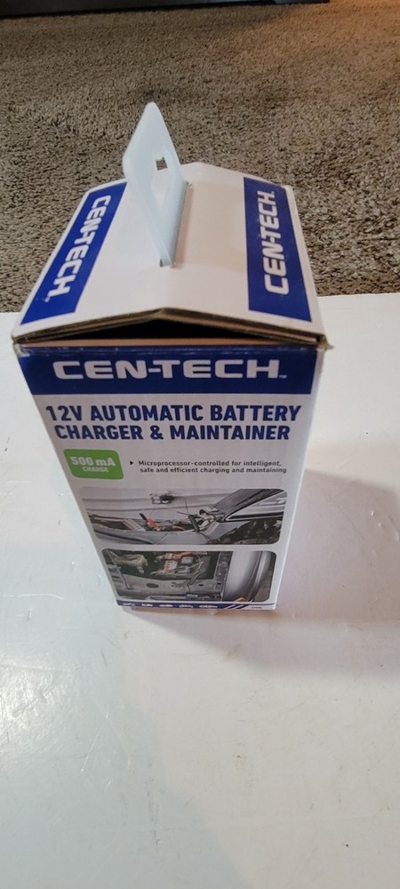 CEN-TECH 12V AUTOMATIC BATTERY MAINTAINER 59000