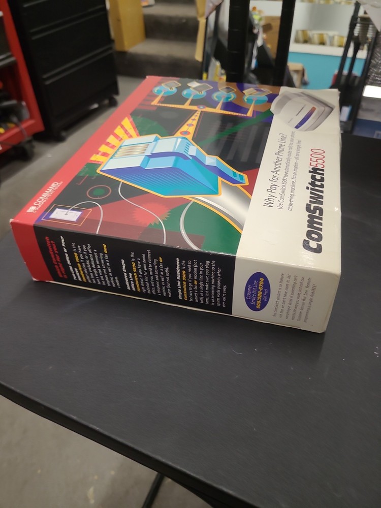 Command Communications COMSWITCH 7500 phone line management system & Powersupply