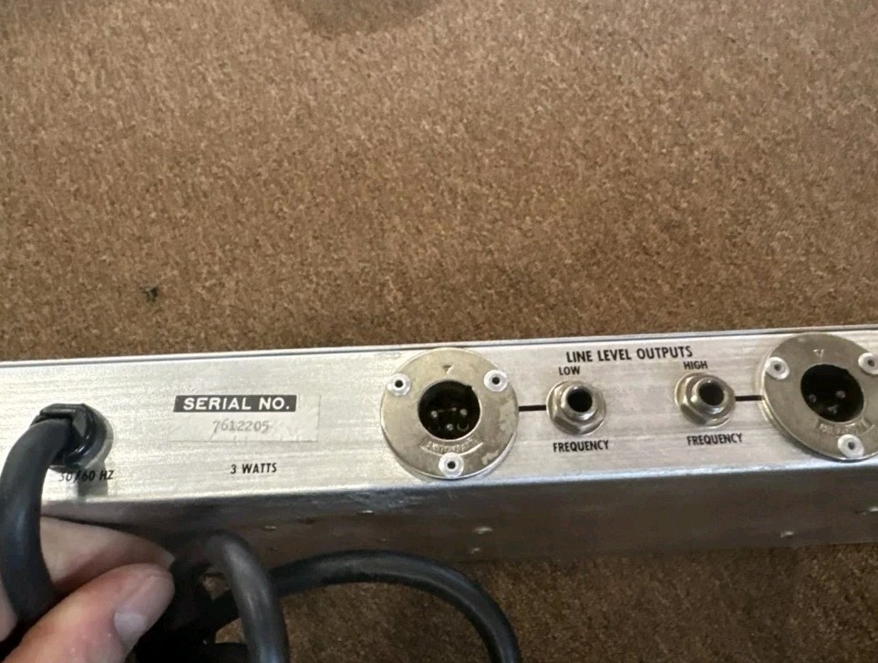 Shure SR106 Vintage Audio Electronic Crossover