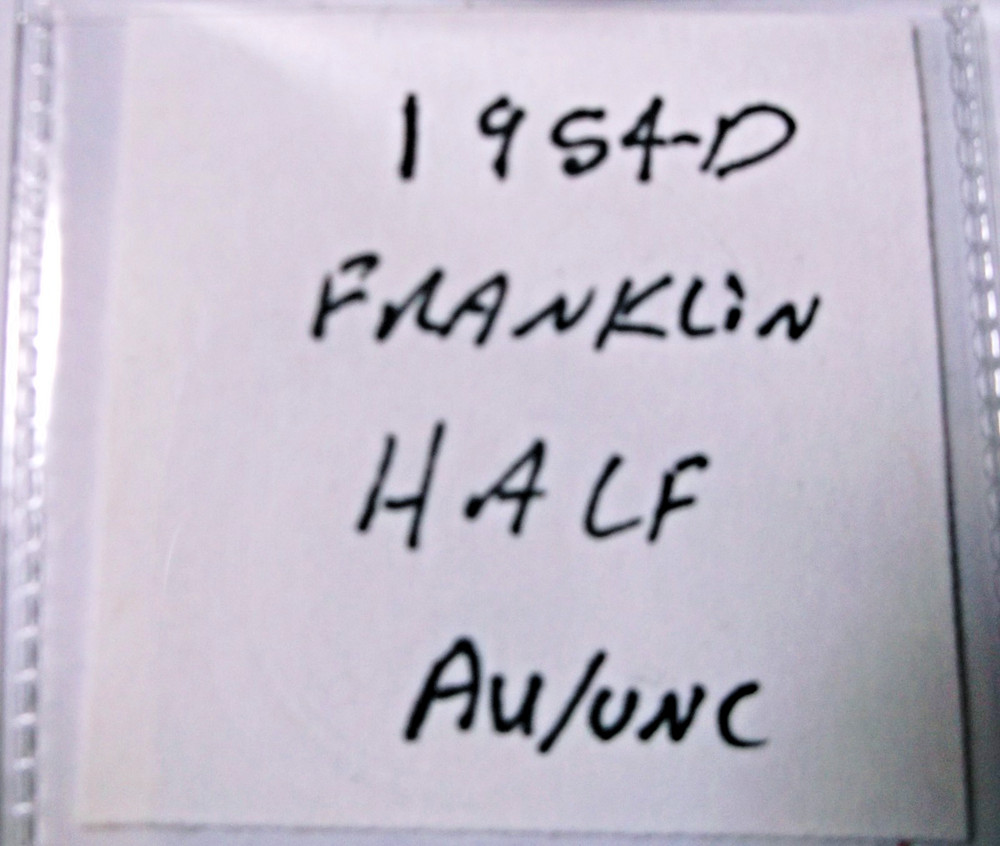 1954 D Franklin Half Dollar
