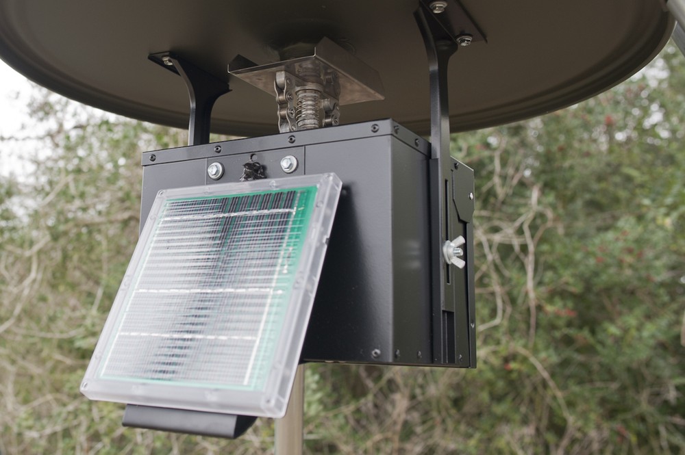 12 Volt Black Box Feeder Unit w/ Attached Solar, Eliminator,THE-TIMER, & Battery