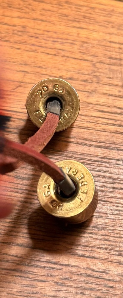 Upland Game Flush Bird Counters Brass Shell / Leather