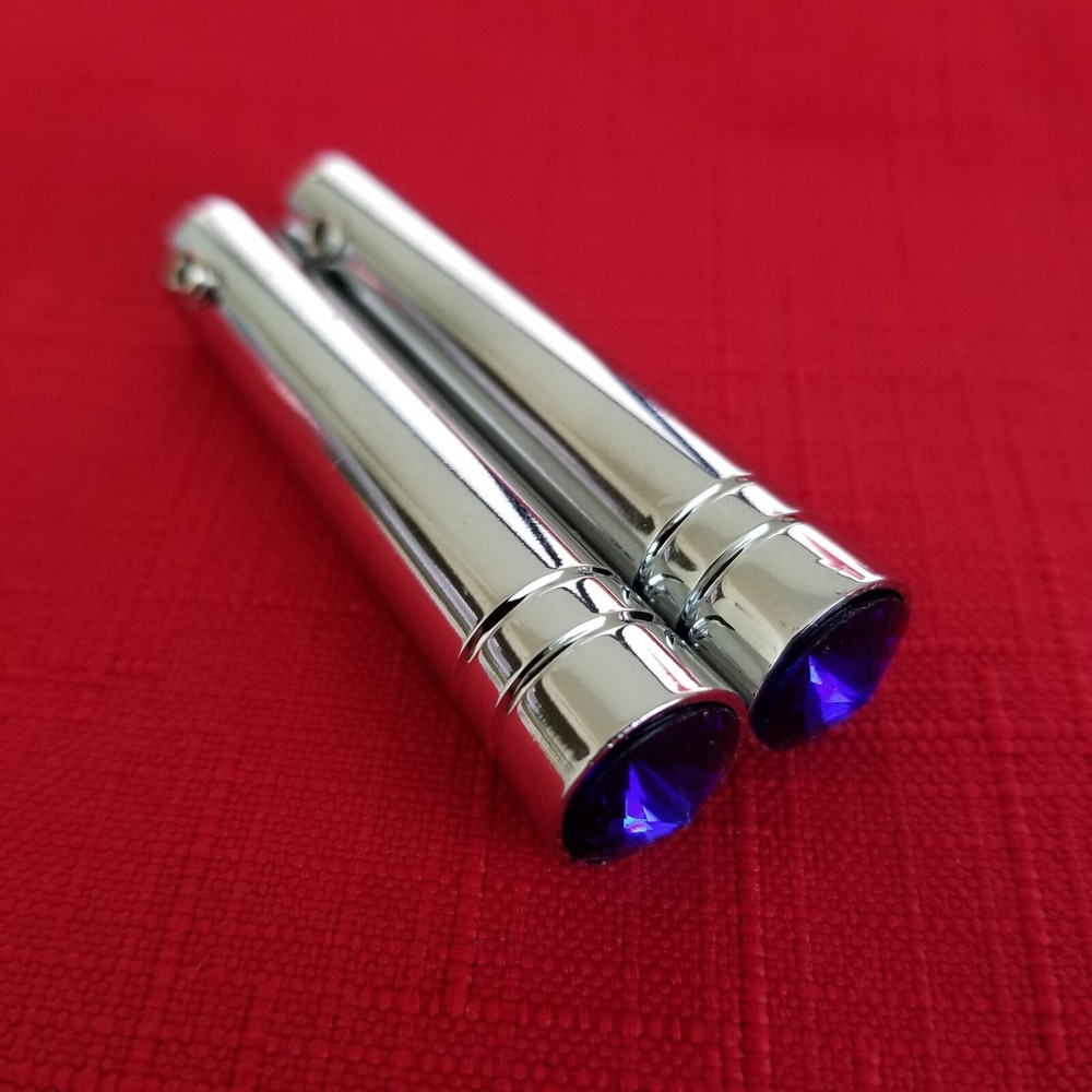 LOWRIDER HYDRAULICS Aluminum Switch Extensions Dark Blue  (2)pack