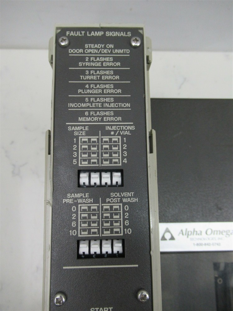 Hewlett Packard HP 18593A Autosampler Controller Unit Alpha Omega Technologies