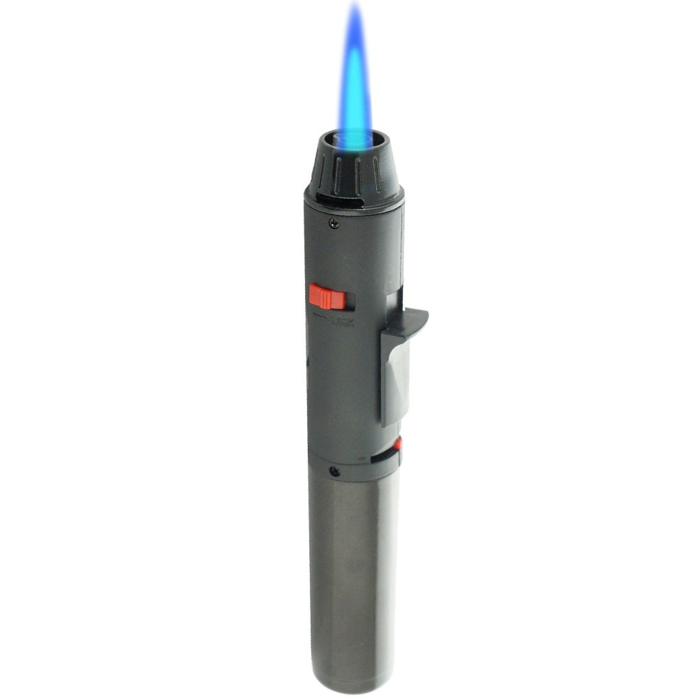 Torch Lighter Adjustable Refillable Jet Flame Cigar BBQ Kitchen W/bottle opener