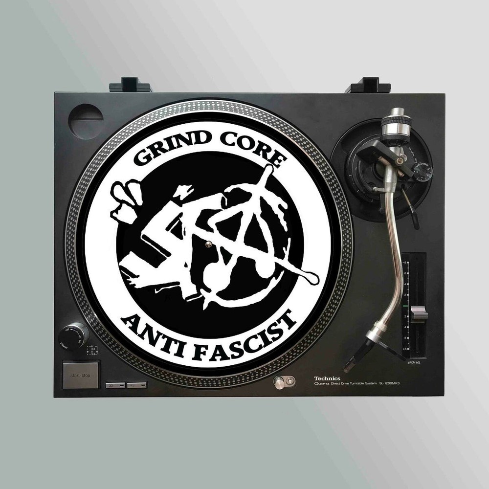Grindcore Antifascist turntable slipmat (783 Punx) - New
