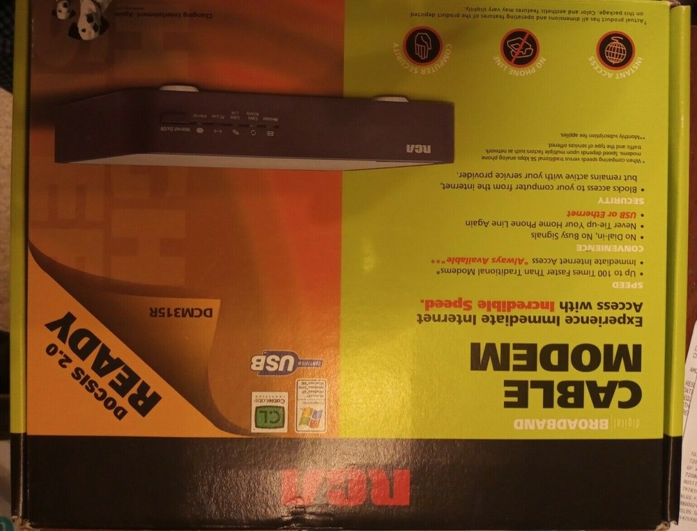 RCA DCM315R Digital Cable Modem