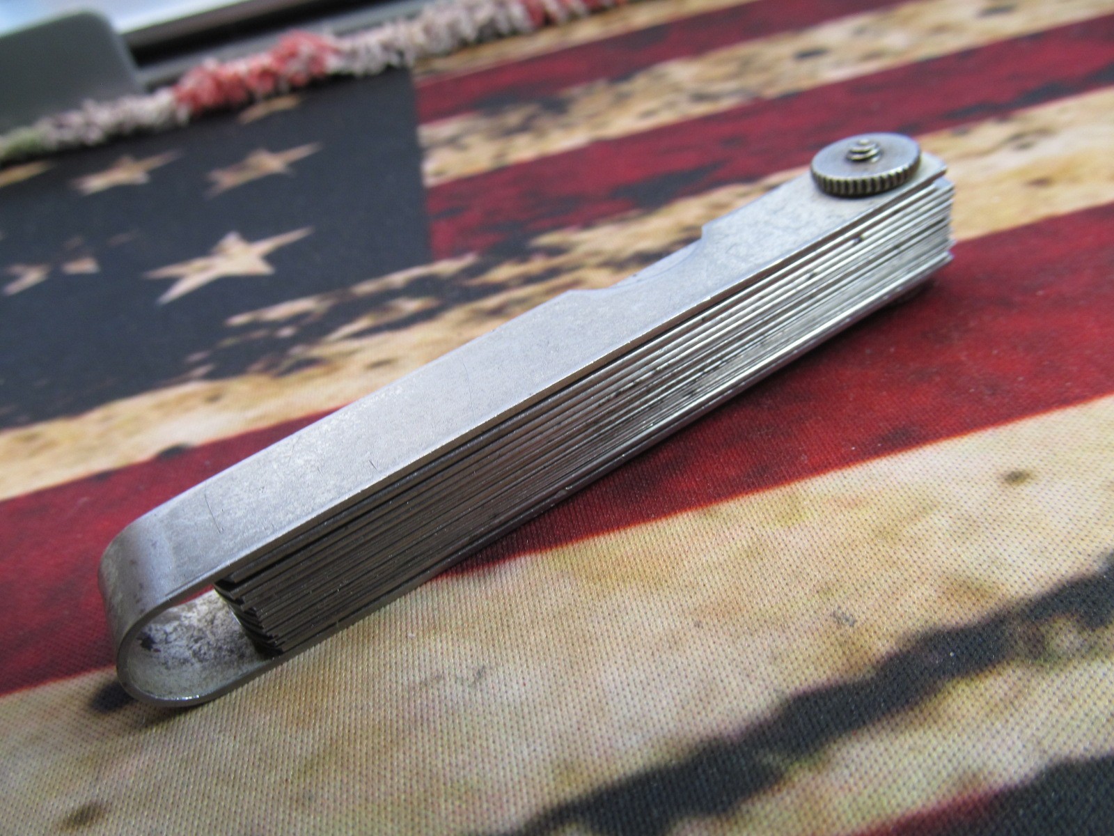 Vintage PROTO Feeler Gage No. 000AA - Made In USA - Los Angeles Mfd USA