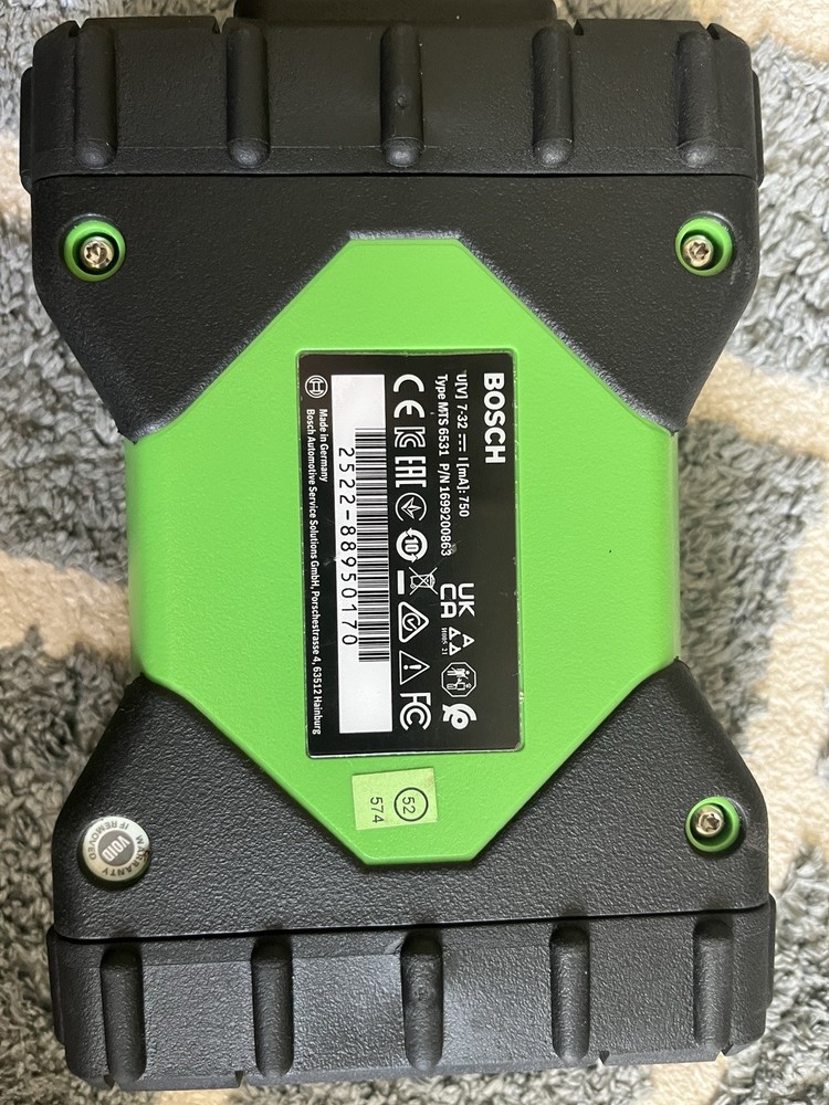 Bosch Mastertech 2 II VCI Vehicle Communication Interface J2534 OEM