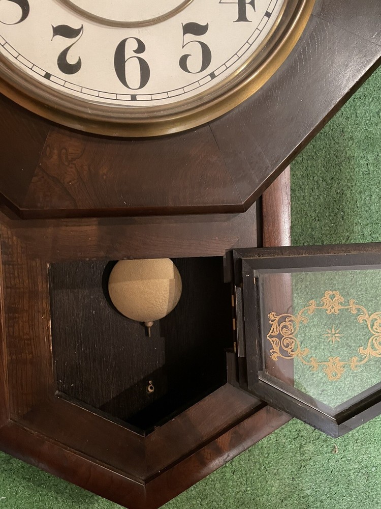 Antique Schoolhouse Style Wall Clock